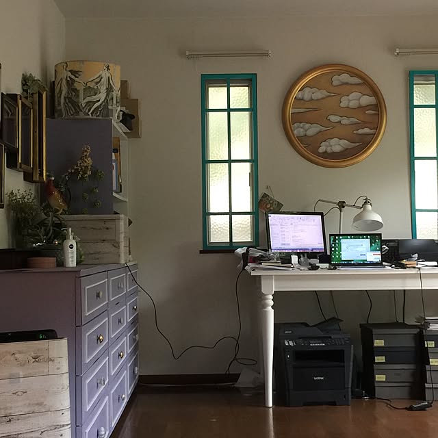 机/IKEA/DIY/フェイクグリーンのインテリア実例 - 2017-07-05 23:23:41