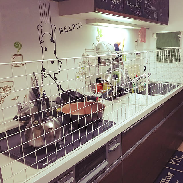 キッチン/DIY/ねこのいる日常/ねこと暮らす。のインテリア実例 - 2019-03-11 18:27:03