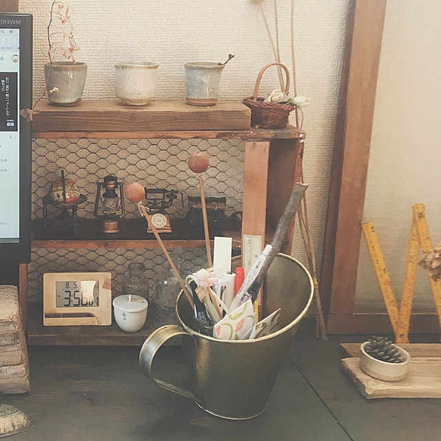 雑貨/アンティーク/DIY/ハンドメイド/ドライフラワー...などのインテリア実例 - 2019-04-19 02:48:10