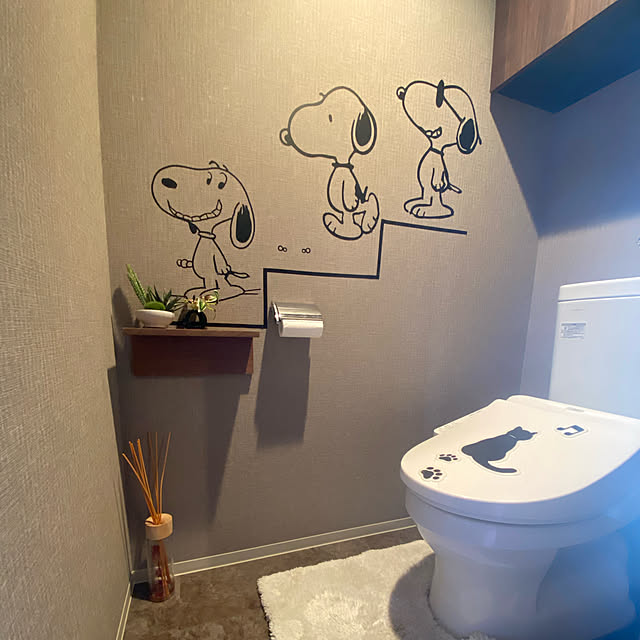 ウォールシールはるだけ/マンション暮らし/バス/トイレのインテリア実例 - 2021-10-27 10:15:00