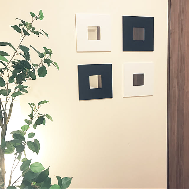 ホワイトインテリア/フェイクグリーン/IKEA/DIY/壁/天井のインテリア実例 - 2019-02-27 19:54:12