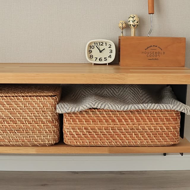 無印良品 ラタンボックスのインテリア実例 ｜ RoomClip（ルーム