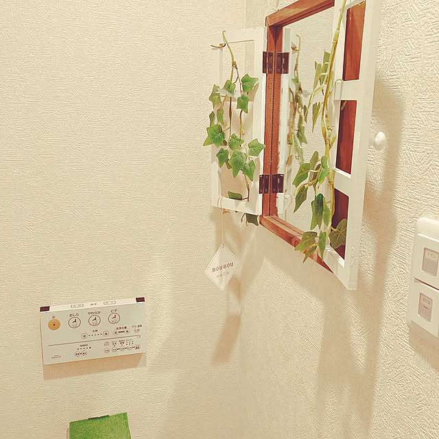 フェイクグリーン/セリア/salut!/バス/トイレのインテリア実例 - 2021-04-21 21:16:06