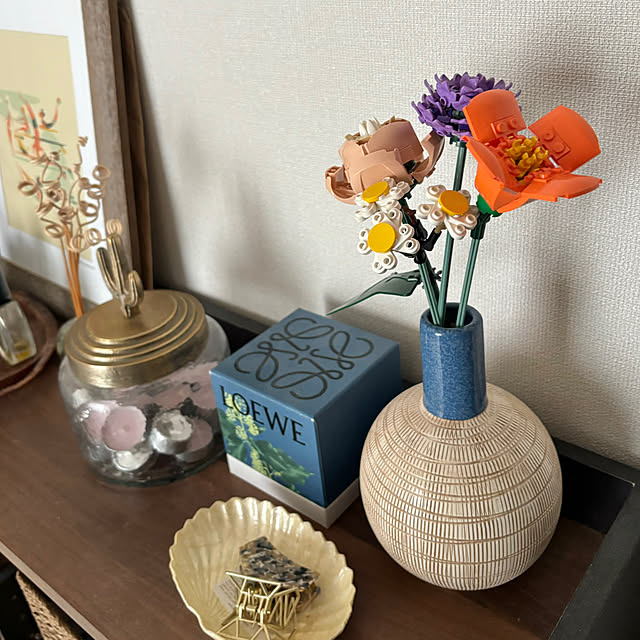 棚/レゴ/レゴボタニカルコレクション/花のある暮らし/一人暮らし...などのインテリア実例 - 2024-04-27 17:50:37