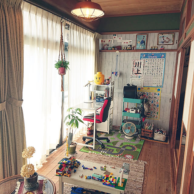 机/田舎暮らし/日本家屋/広縁がオモチャコーナー/ニトリ...などのインテリア実例 - 2021-09-20 12:02:11