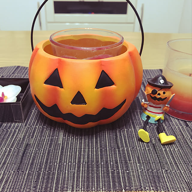 机/ハロウィン/100均のインテリア実例 - 2018-09-09 21:56:34