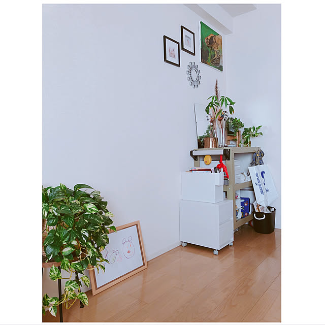 ワゴン収納/ワゴン/無印良品/3LDK/マンション暮らし...などのインテリア実例 - 2022-11-25 07:23:43
