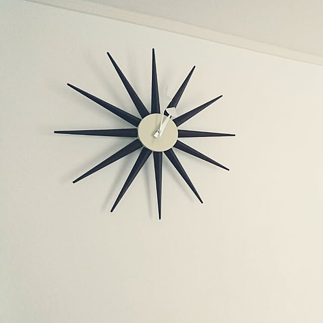 mocomocoのGEORGE NELSON-【GEORGE NELSON/ジョージネルソン】SUNBURST CLOCK　壁掛け時計の家具・インテリア写真