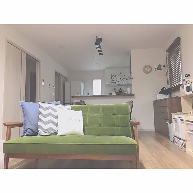 部屋全体/リビング/クッション/ソファ/カリモク60...などのインテリア実例 - 2017-09-02 11:15:58