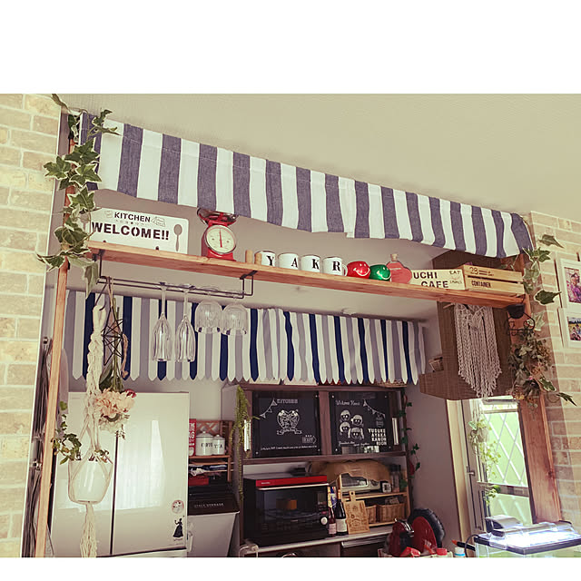 ダイソー/DIY/ハンドメイド/カフェ風/部屋全体のインテリア実例 - 2019-10-07 13:10:58