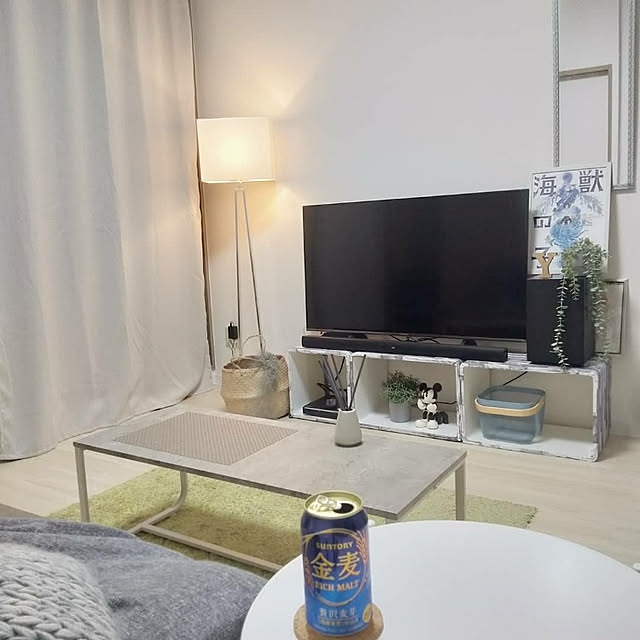 リビング/モノトーン/IKEAのインテリア実例 - 2020-07-06 02:36:00