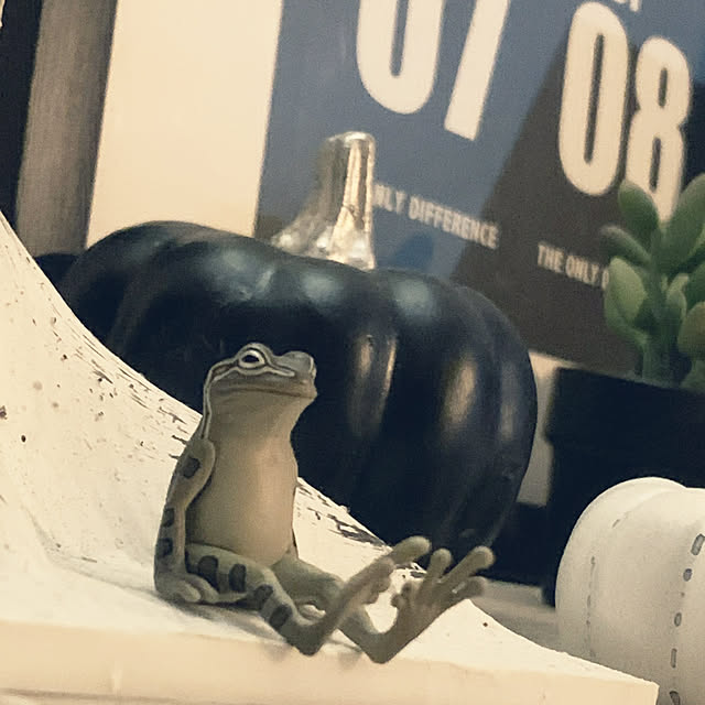 部屋全体/ハロウィン/雑貨/カエルのインテリア実例 - 2019-10-07 21:06:12