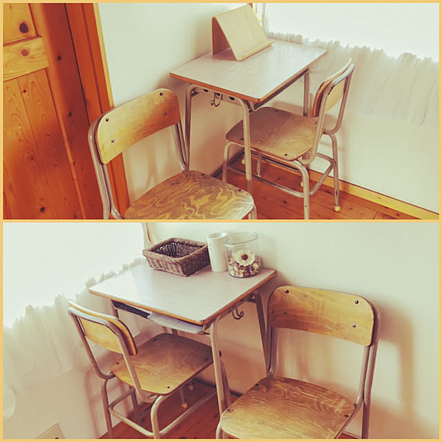 ナチュラル/DIY/IKEA/カフェ風/机のインテリア実例 - 2019-06-12 06:57:35