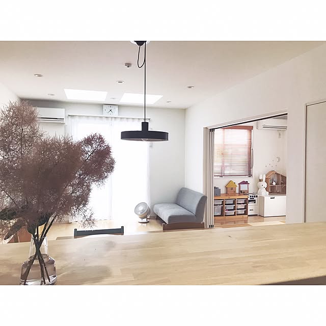 部屋全体/LDK/キッズスペース/凸ランプ/IG→______________.ma...などのインテリア実例 - 2017-07-02 03:46:41