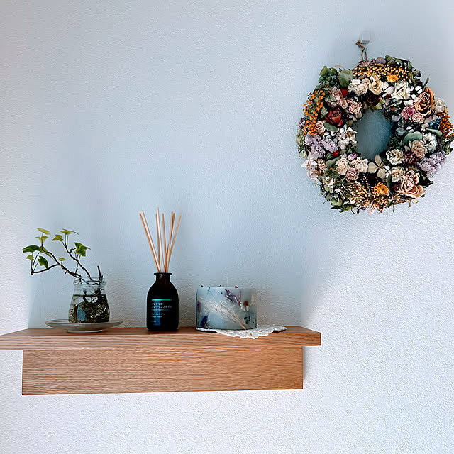 壁/天井/観葉植物/無印良品/ハンドメイドキャンドルのインテリア実例 - 2024-03-27 13:39:16