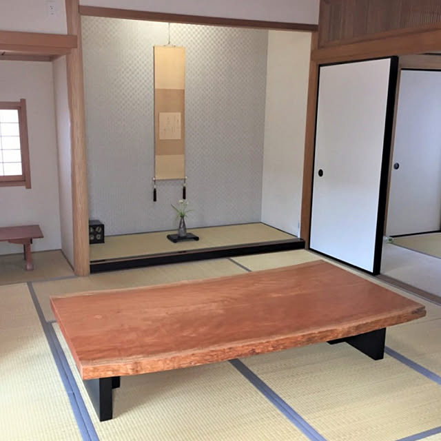 バス/トイレ/一枚板/一枚板テーブル/座卓/和室...などのインテリア実例 - 2019-04-19 14:22:03