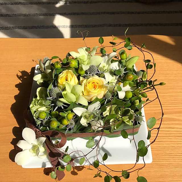 机/フラワーアレンジメント/RCの出会いに感謝♡/ナチュラルが好き/お花大好き♡...などのインテリア実例 - 2017-06-28 15:55:28
