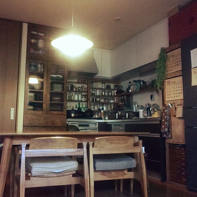 キッチン/セリア/棚DIY/いなざうるす屋さん♥︎/はるるちゃん♡ありがとう♫...などのインテリア実例 - 2014-09-04 08:34:30