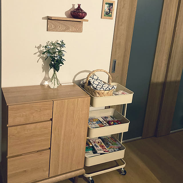 カプリ 電話台 ファックス台 リビングボード キャビネット カプリ 電話台 ファックス台 リビングボード キャビネット