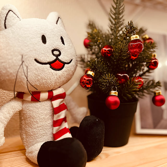 クリスマス/IKEA/BUMPOFCHICKEN/ワンルーム 8畳/ワンルーム　一人暮らし...などのインテリア実例 - 2022-12-22 15:20:22