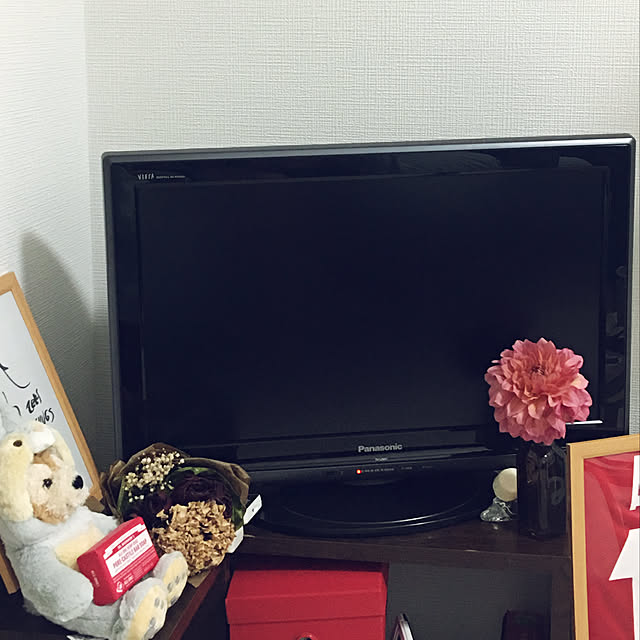 棚/観葉植物/無印良品/一人暮らし/ドライフラワー...などのインテリア実例 - 2018-12-01 20:46:38
