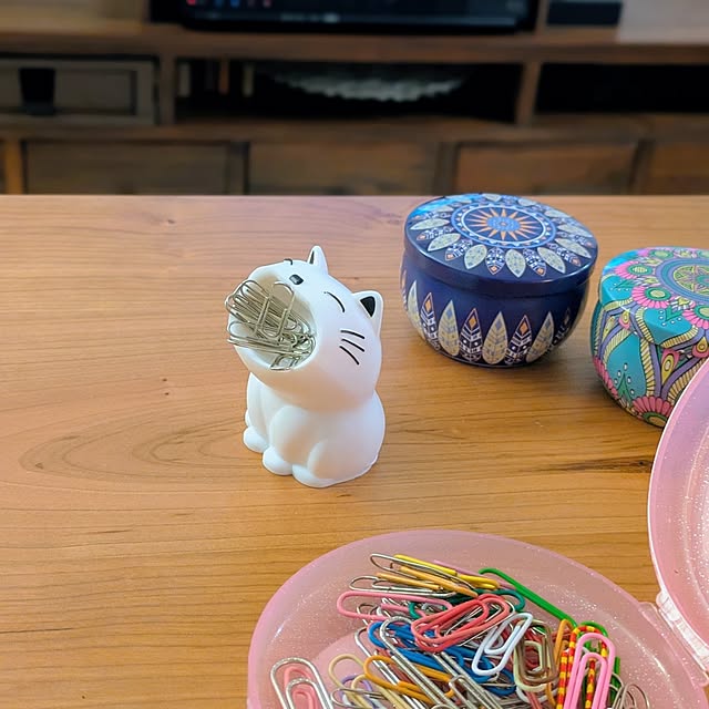 机/100均/缶/ねこ/マンション...などのインテリア実例 - 2026-03-07 21:23:07