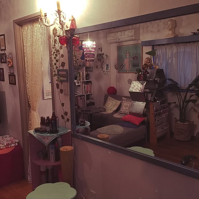 部屋全体/照明/鏡のインテリア実例 - 2017-01-07 21:14:10