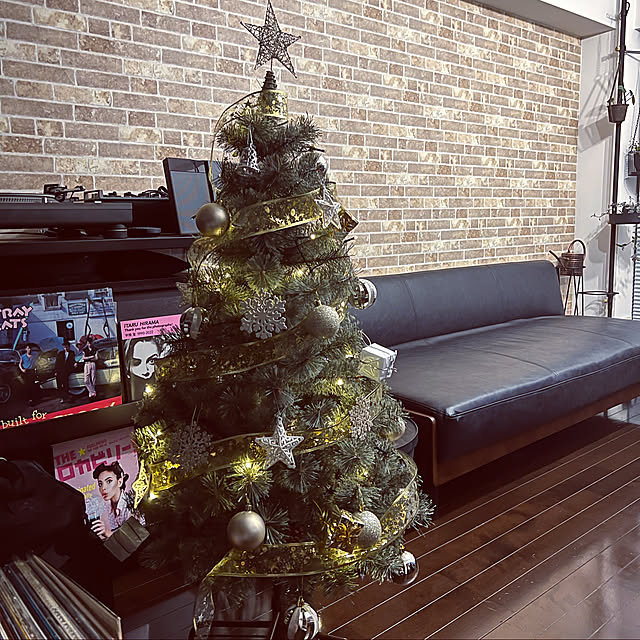 クリスマスマスツリー/いいねありがとうございます/一人暮らし/クリスマス/賃貸...などのインテリア実例 - 2022-11-27 18:21:29