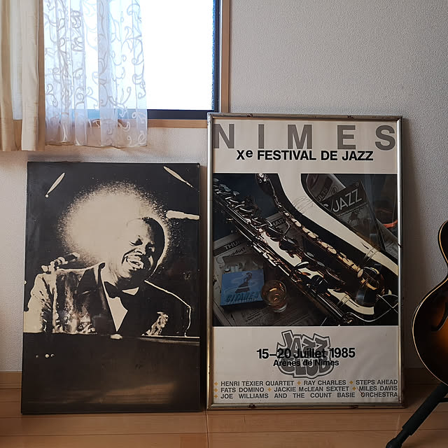壁/天井/jazz/ポスター/ポスターのある部屋のインテリア実例 - 2020-04-19 08:48:05