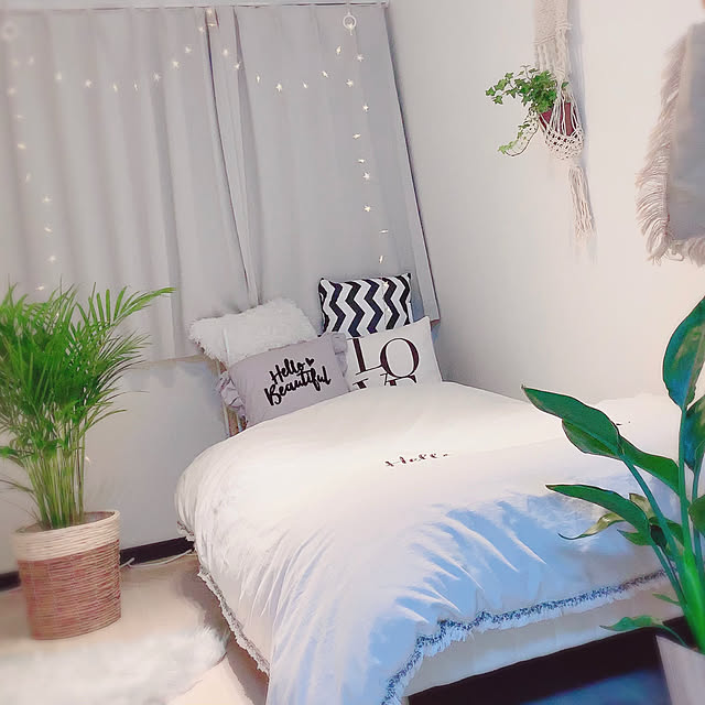 観葉植物/一人暮らし/ベッド周りのインテリア実例 - 2019-10-04 14:57:08