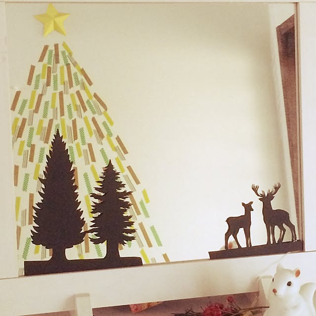 棚/クリスマス/ハンドメイド/DIY/ナチュラルのインテリア実例 - 2015-12-16 13:32:29
