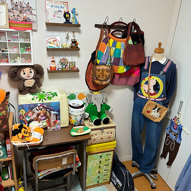 部屋全体/レトロ/雑貨/昭和/レトロポップ...などのインテリア実例 - 2026-04-03 17:05:07