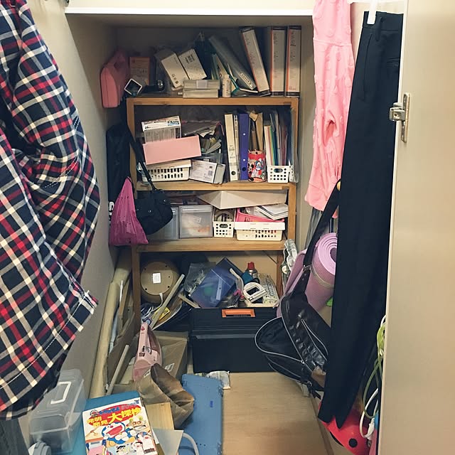 棚/収納/100均/DIY/なんとかしたい...などのインテリア実例 - 2016-08-03 07:21:39
