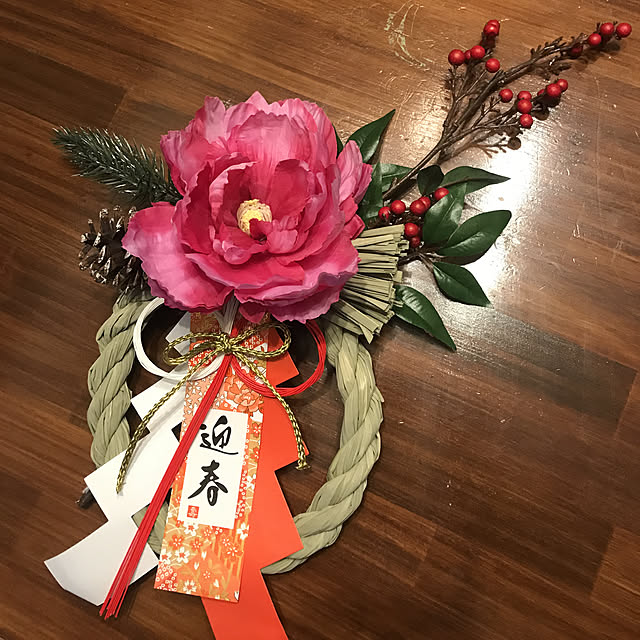 玄関/入り口/100均/ハンドメイド/ダイソーのインテリア実例 - 2018-12-27 21:57:48
