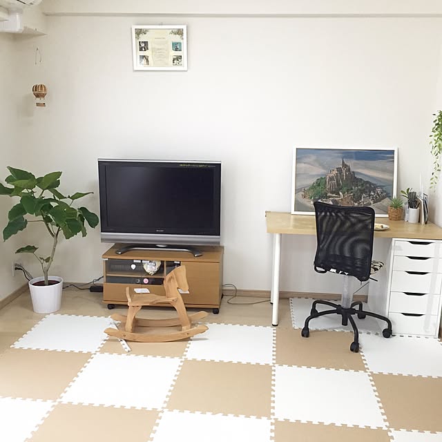 部屋全体/北欧/IKEA/ニトリのインテリア実例 - 2016-10-18 10:26:34