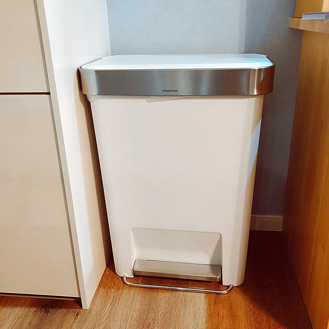 キッチン/ゴミ箱/simplehuman/子供と暮らす家/新居のインテリア実例 - 2018-10-22 18:44:47