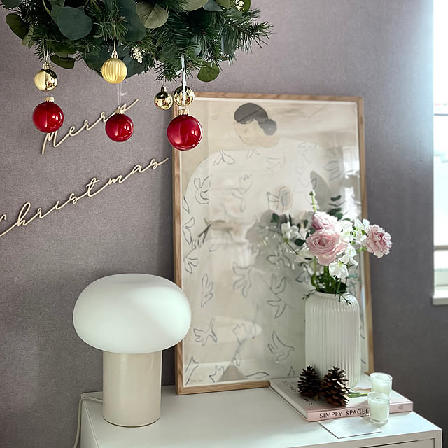 棚/クリスマス/賃貸/クリスマスディスプレイ/賃貸インテリア...などのインテリア実例 - 2023-12-25 11:05:21