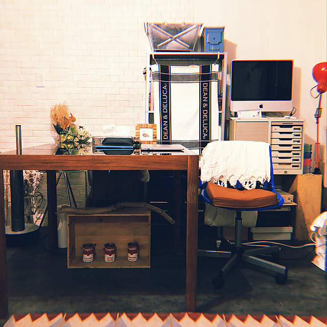 机/一人暮らし/IKEA/アンティークのインテリア実例 - 2018-04-18 22:20:54