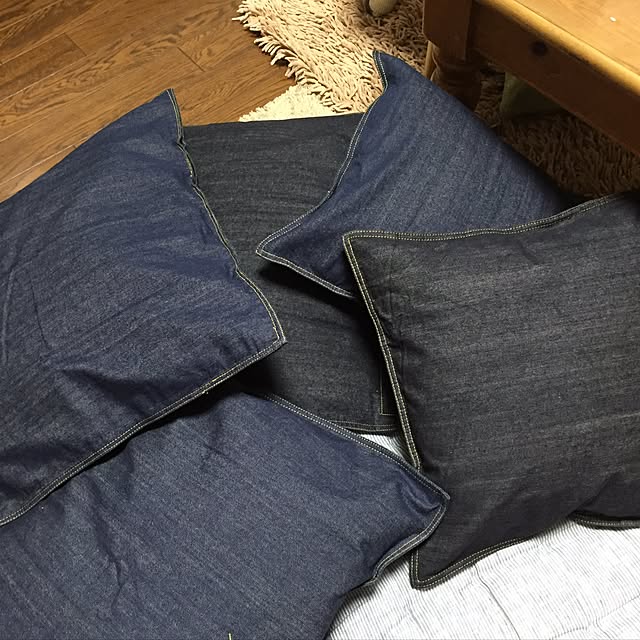 無印良品 デニムクッションカバーのおすすめ商品とおしゃれな 無印良品 デニムクッションカバーのおすすめ商品とおしゃれな