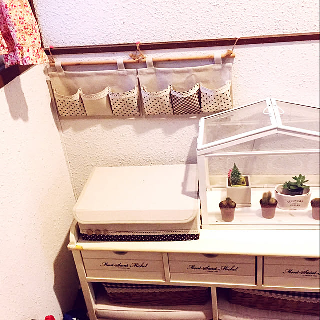 玄関/入り口/100均/IKEA/ダイソー/雑貨...などのインテリア実例 - 2018-06-14 15:36:05