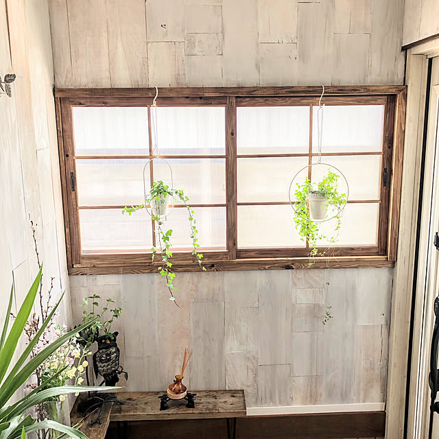 玄関/入り口/内窓/窓辺のインテリア/観葉植物/DIY...などのインテリア実例 - 2024-03-29 20:29:45