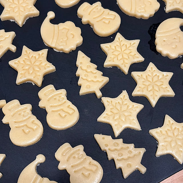 机/ごちそう/クッキー作り/クリスマス/日常...などのインテリア実例 - 2024-12-25 11:10:58
