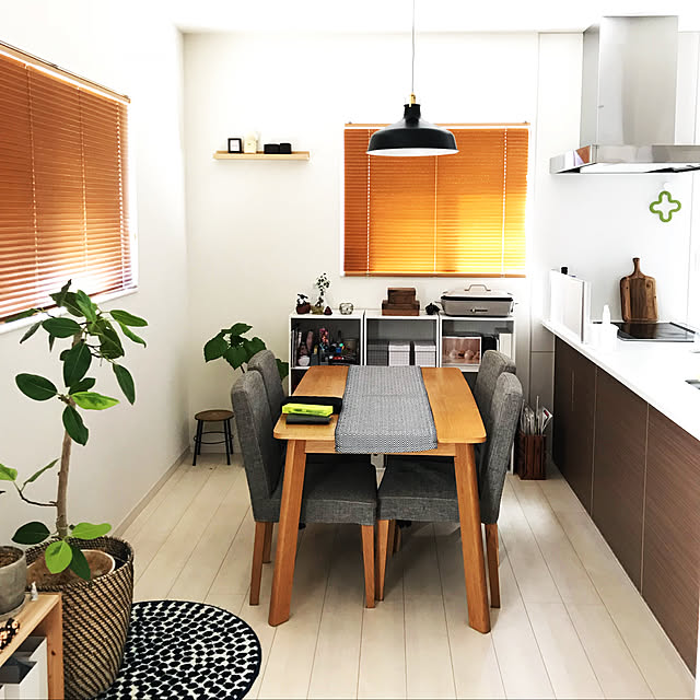 キッチン/観葉植物/照明/IKEA/キャンドゥのインテリア実例 - 2018-09-03 14:19:17
