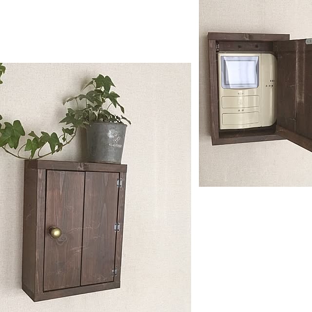 インターフォンカバー インターホンカバーDIYのインテリア インターフォンカバー インターホンカバーDIYのインテリア