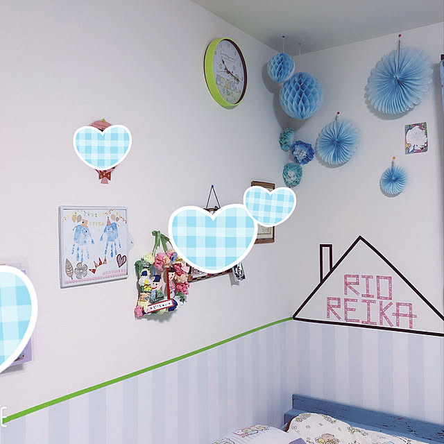 DIY/１００均/子供部屋女の子/セリア　リメイクシート/セリア...などのインテリア実例 - 2020-09-20 22:21:17