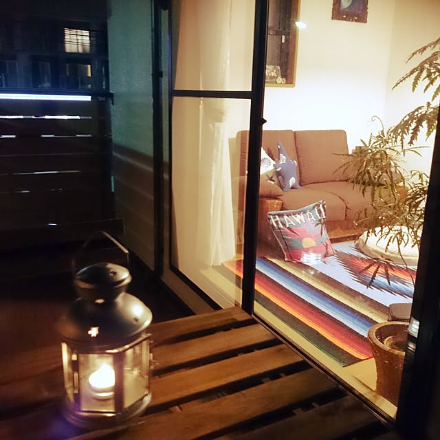 部屋全体/リゾートに憧れる/こどもと暮らす。/間接照明/ソーラーライト...などのインテリア実例 - 2015-10-03 18:53:33