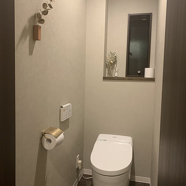 ドライフラワー/100均/バス/トイレのインテリア実例 - 2022-04-26 19:43:16