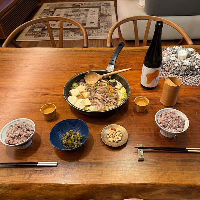 机/ウォールナット/我が家のルール/酒器/日本酒...などのインテリア実例 - 2025-12-14 06:35:16