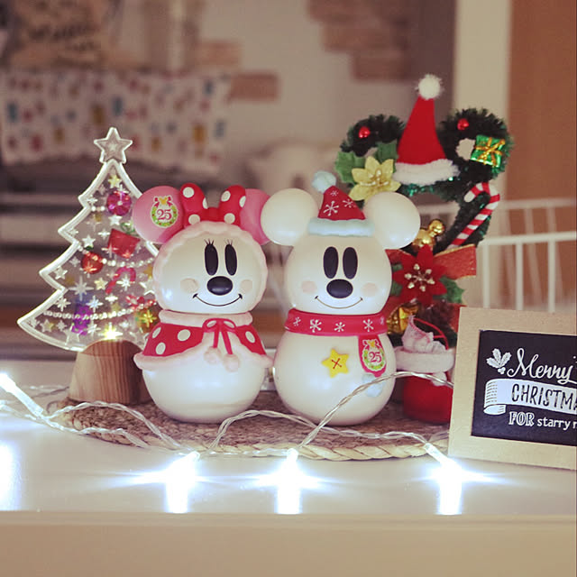 キッチン/ライト/クリスマス/100均/雑貨...などのインテリア実例 - 2017-11-02 20:08:30