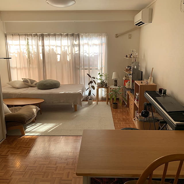 部屋全体/無印良品/IKEA/観葉植物/ナチュラル...などのインテリア実例 - 2023-07-16 16:05:21